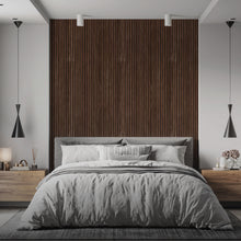 Load image into Gallery viewer, 3D wood wallpepar ( Dark ) 300 * 100 cm