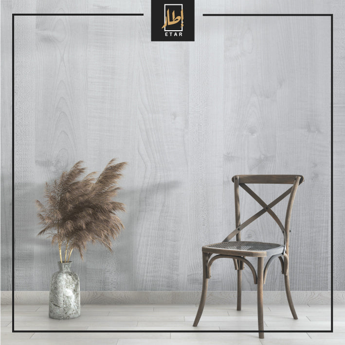 3D Silver wood Pattern, Nursery, Room Decor • Wood Wall Parquet