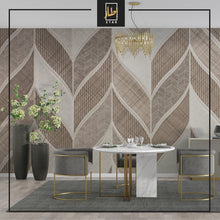 Load image into Gallery viewer, Fabric texture Pattern , wallpaper , wall mural
