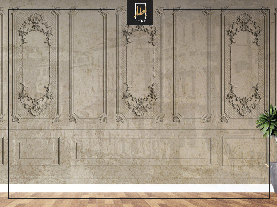 3d Panels Wallpaper, Concrete Wallpaper
