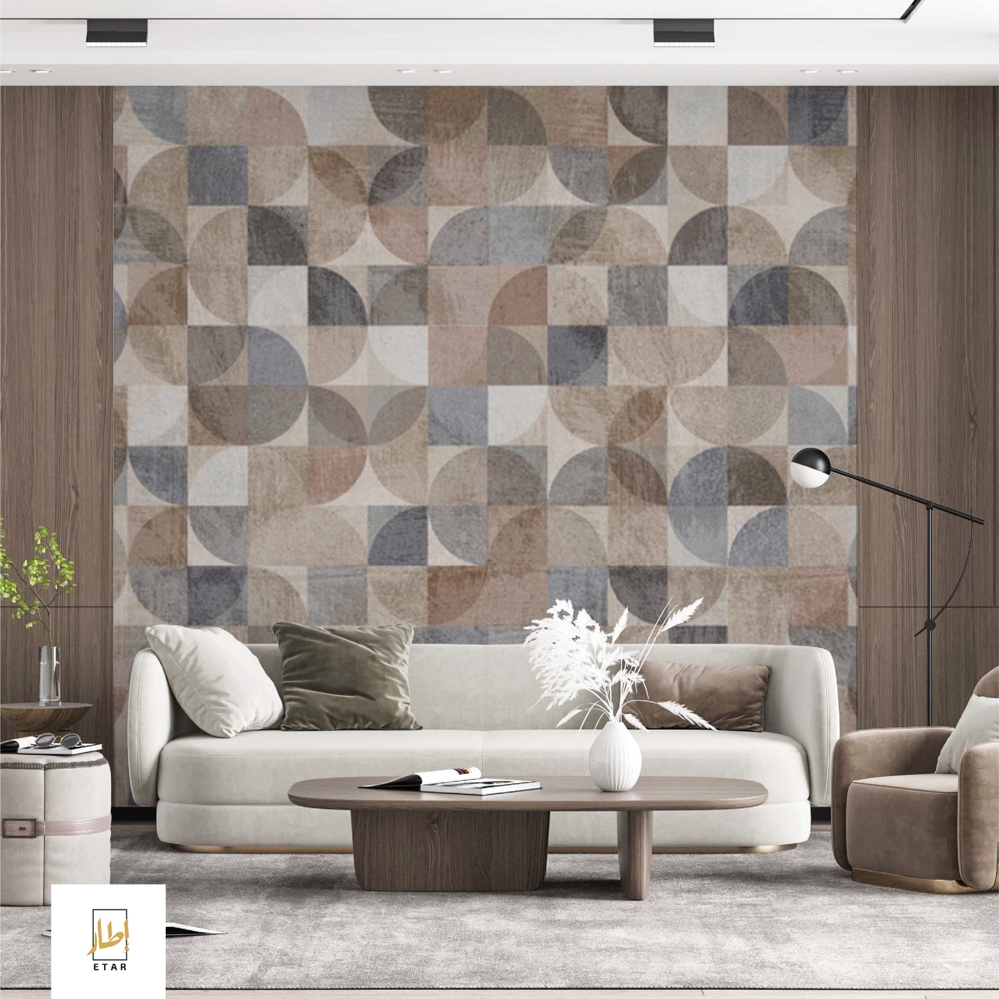Abstract Geometric Wallpaper