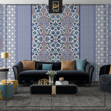 Load image into Gallery viewer, Andalusian wallpaper pattern , wall mural
